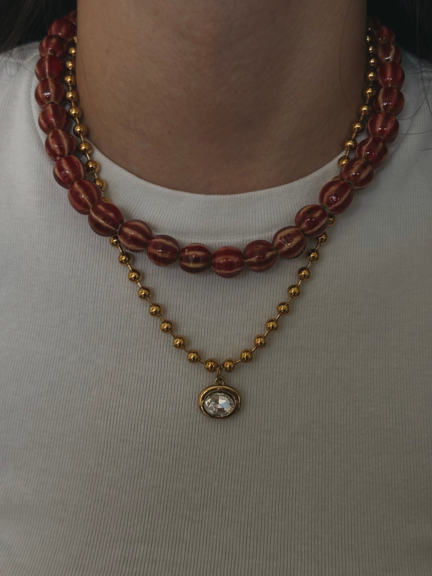 CORAL NECKLACE