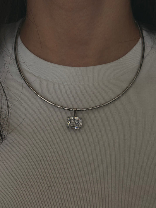 MORGAN NECKLACE - SILVER