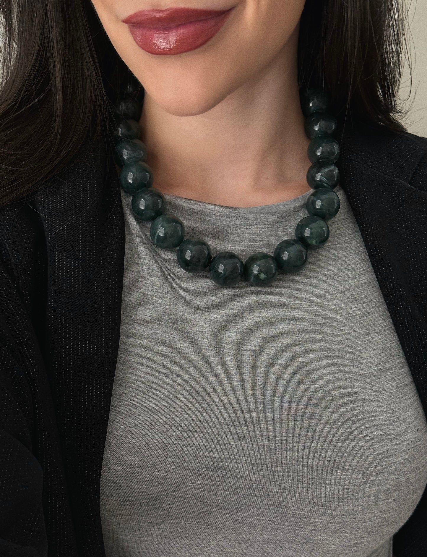 PINE BEAD NECKLACE