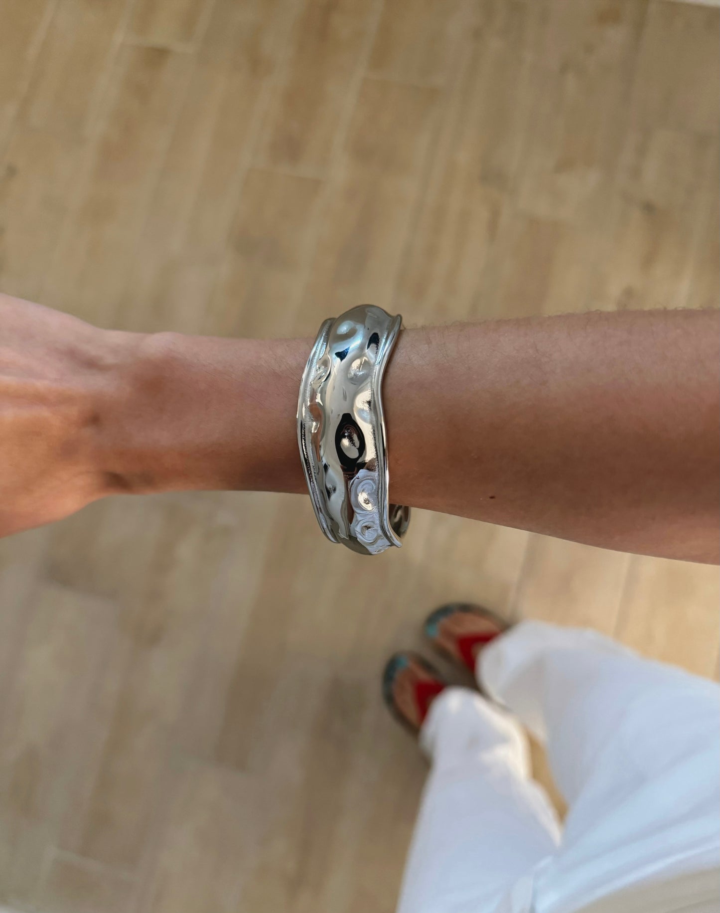 AURA CUFF - SILVER