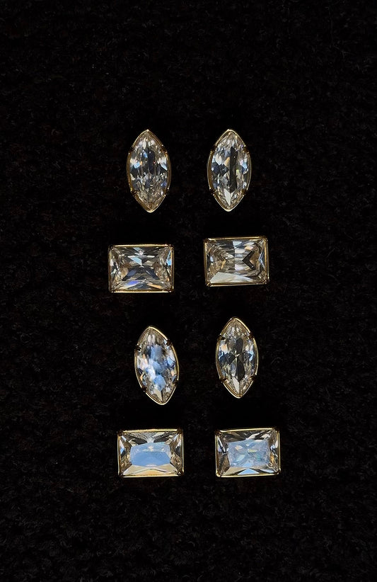 ESTELLE EARRINGS - RECTANGLE