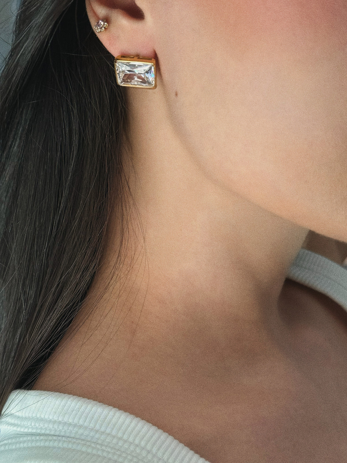 ESTELLE EARRINGS - RECTANGLE
