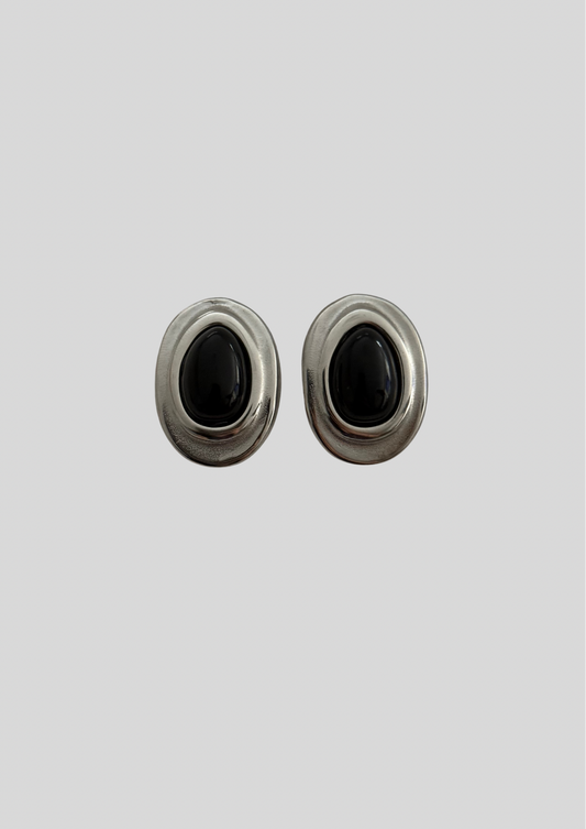 BLACK ECLIPSE EARRINGS